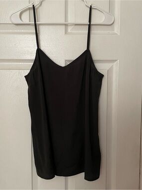 RARE Silk Scanlan Theodore Dark Green Cami Singlet TOP sz 6